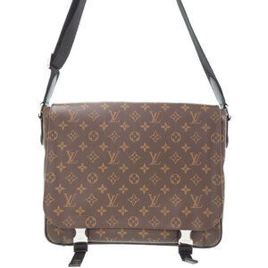Louis Vuitton Monogram Macassar Brown Clarence Shoulder Bag